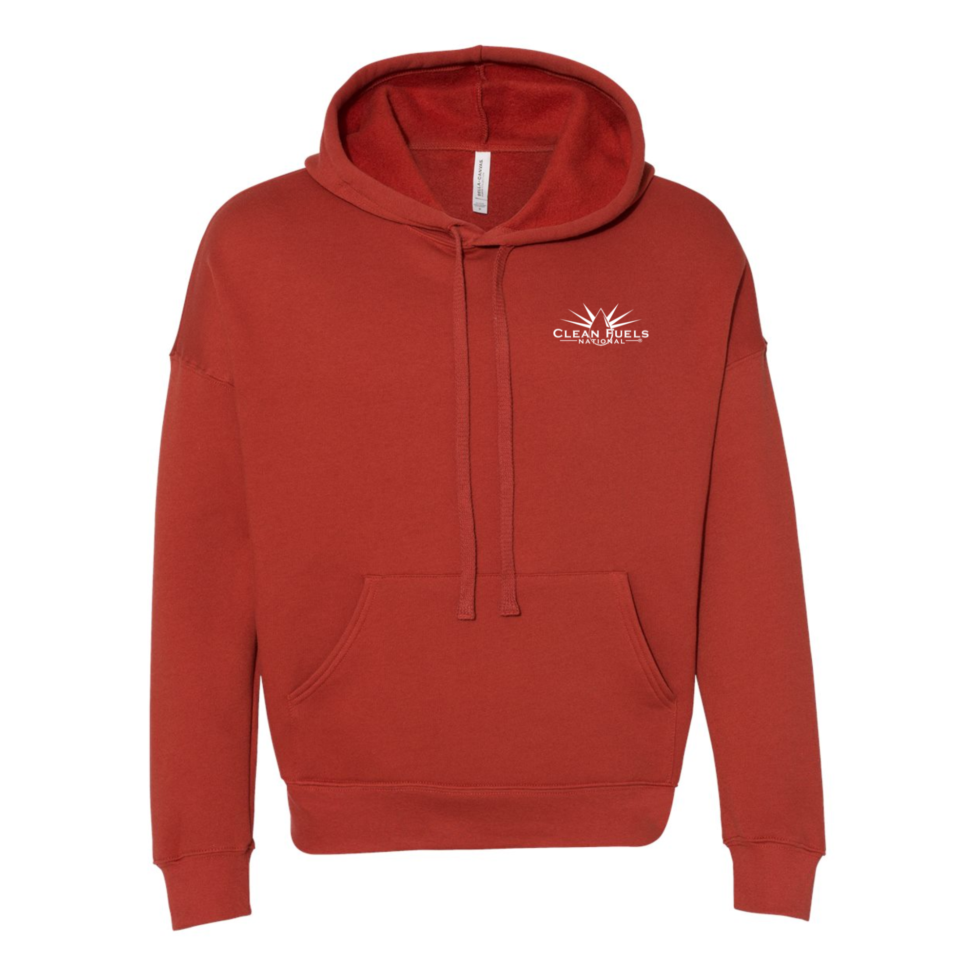 BELLA + CANVAS Unisex Sponge Fleece Drop Shoulder Hoodie Sweatshirt