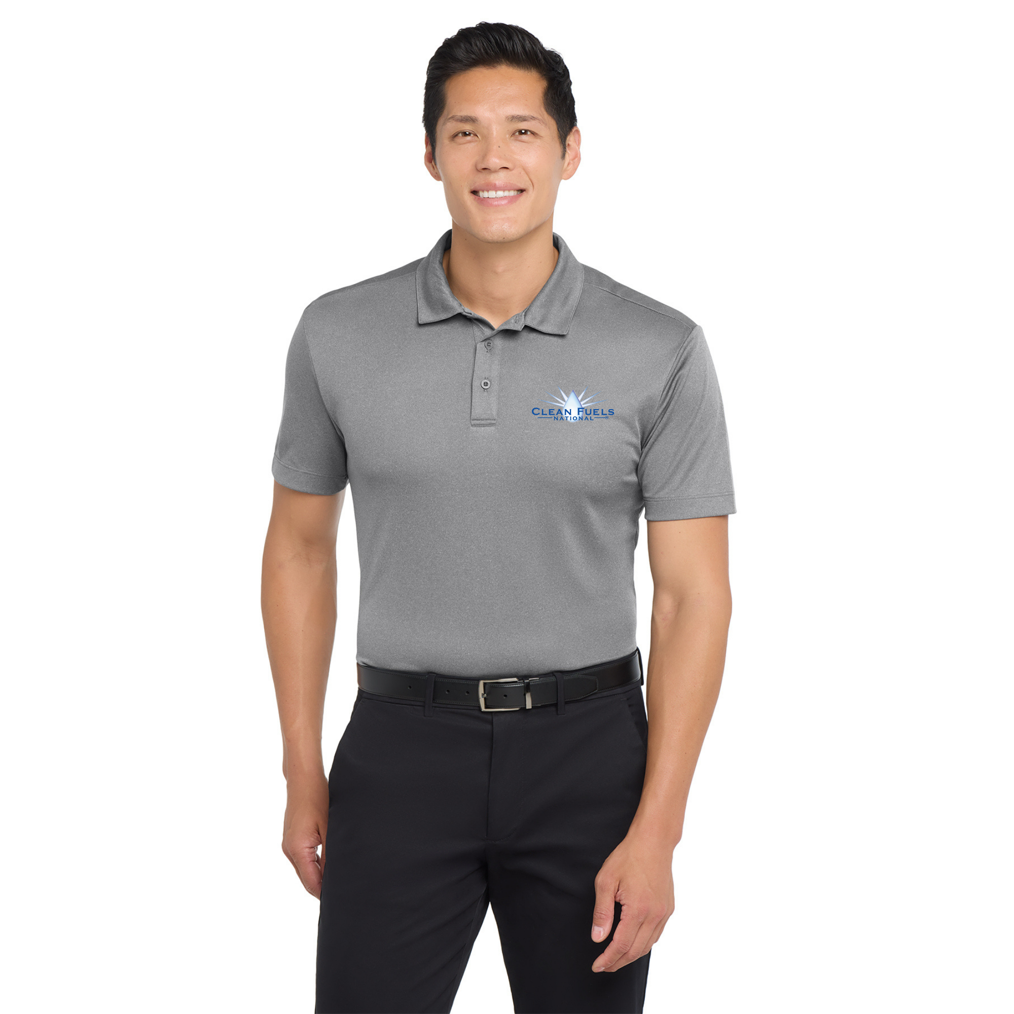 Port Authority® Heathered Silk Touch™ Performance Polo
