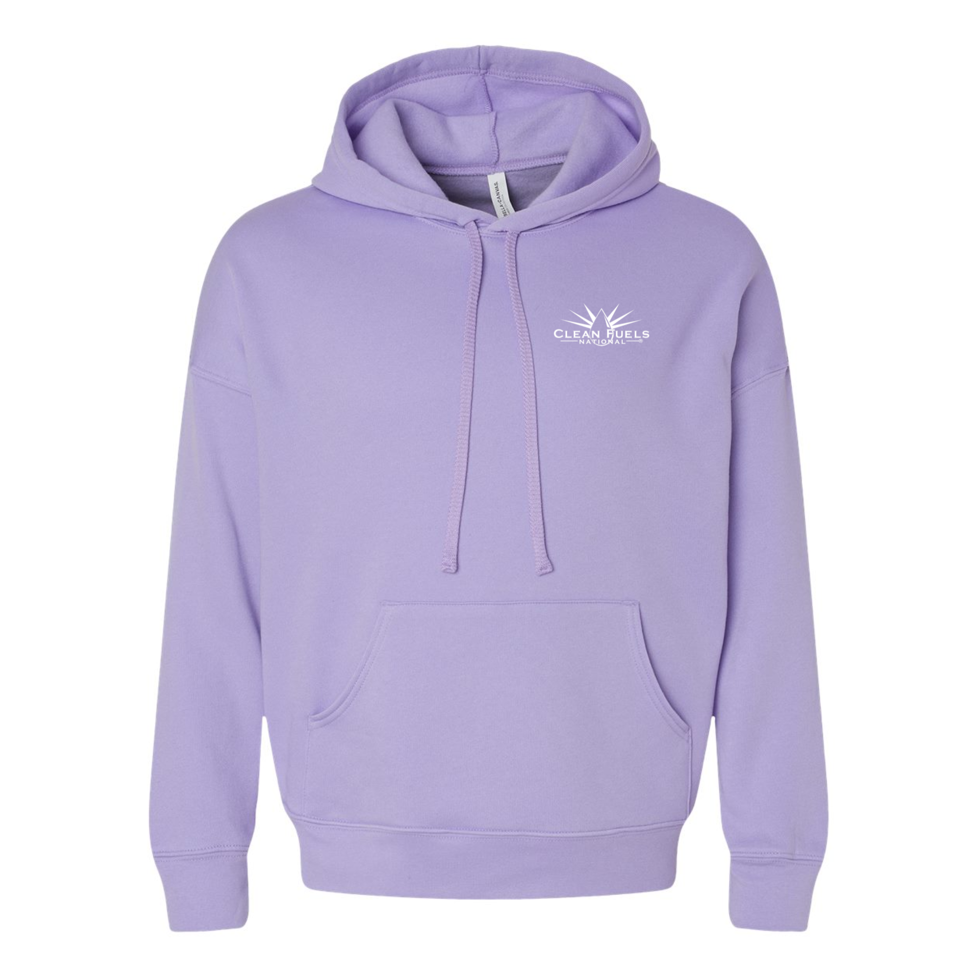 BELLA + CANVAS Unisex Sponge Fleece Drop Shoulder Hoodie Sweatshirt