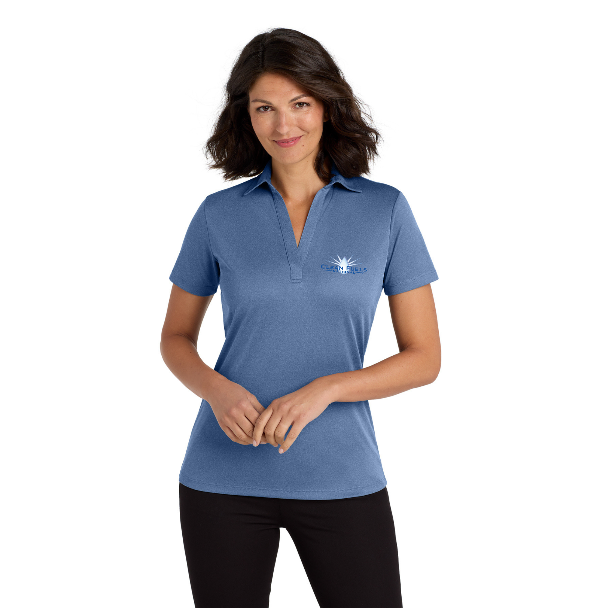 Port Authority® Women's Heathered Silk Touch™ Performance Polo
