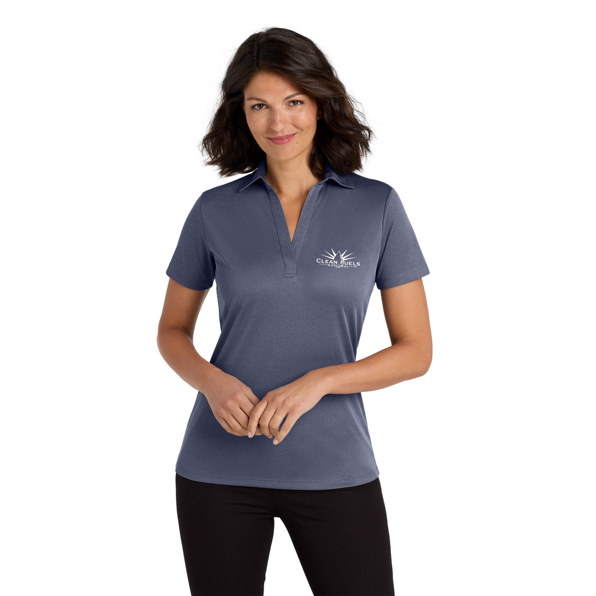 Port Authority® Women's Heathered Silk Touch™ Performance Polo