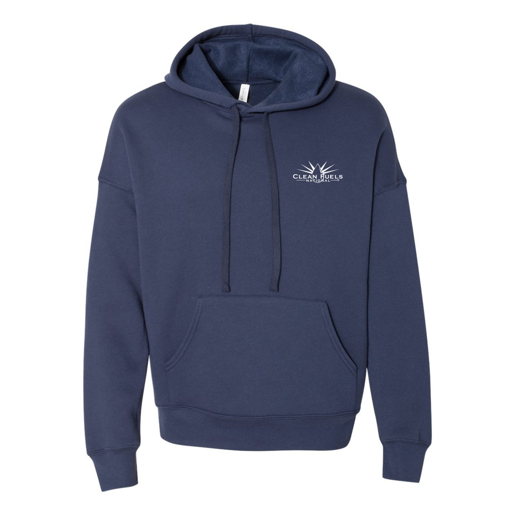 BELLA + CANVAS Unisex Sponge Fleece Drop Shoulder Hoodie Sweatshirt