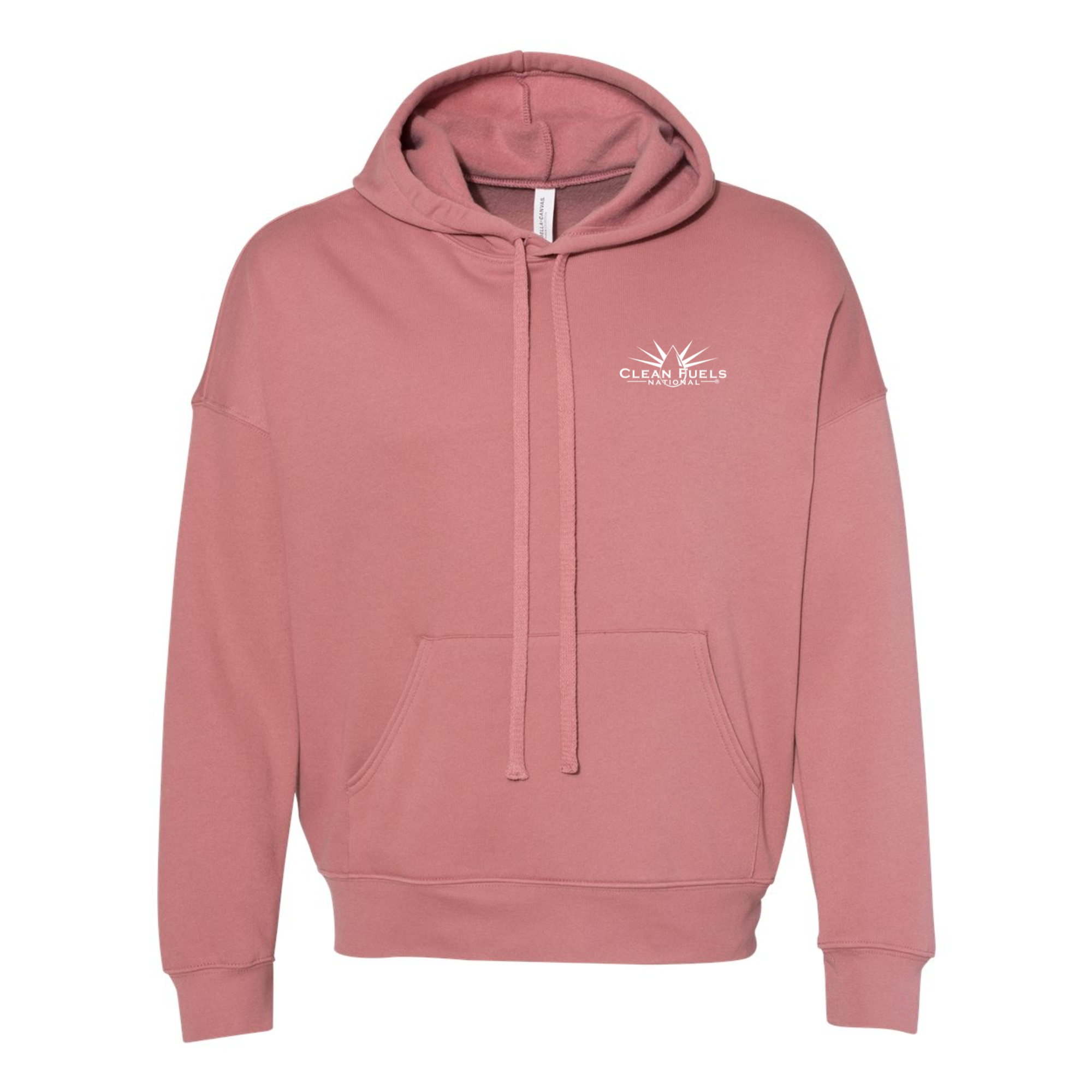 BELLA + CANVAS Unisex Sponge Fleece Drop Shoulder Hoodie Sweatshirt