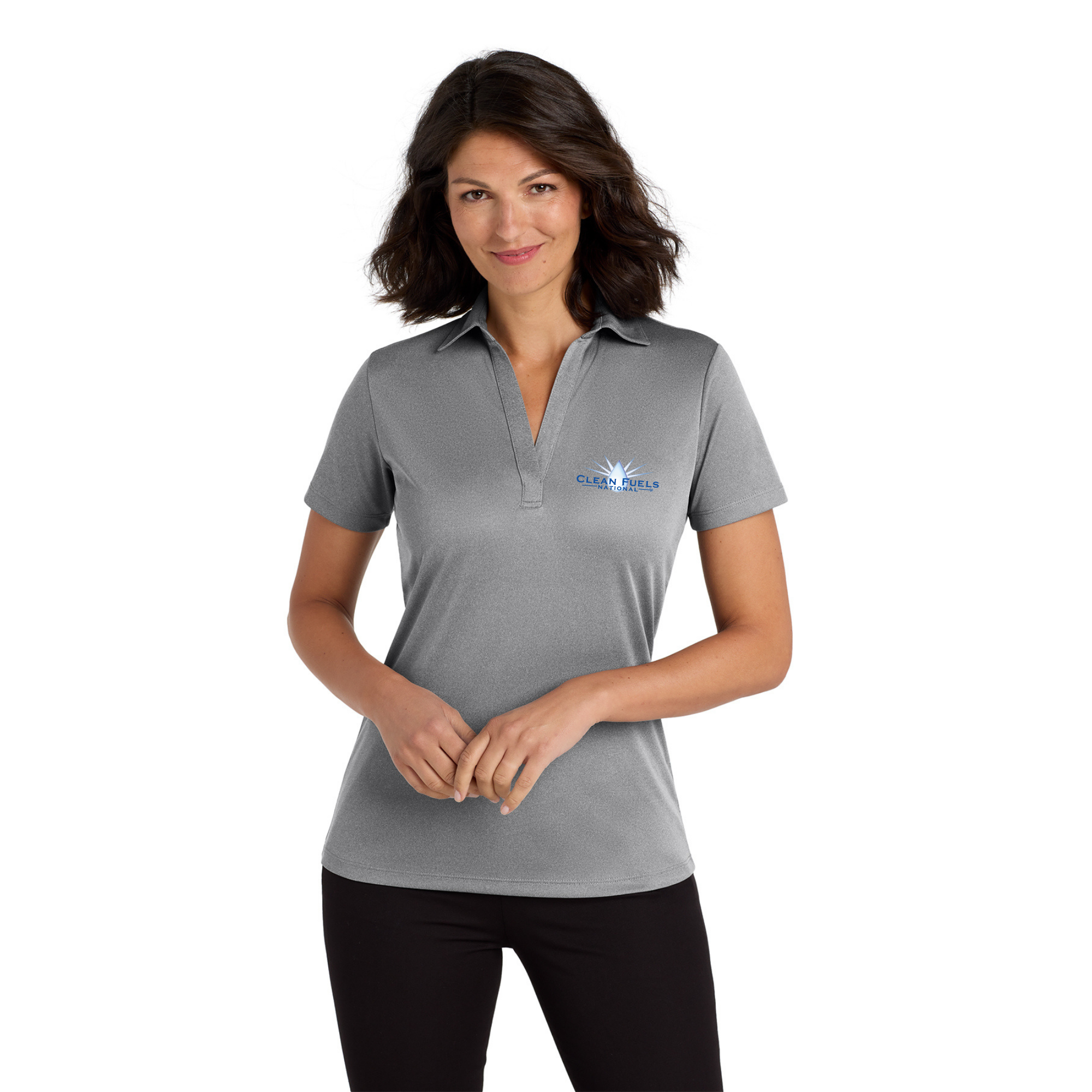 Port Authority® Women's Heathered Silk Touch™ Performance Polo