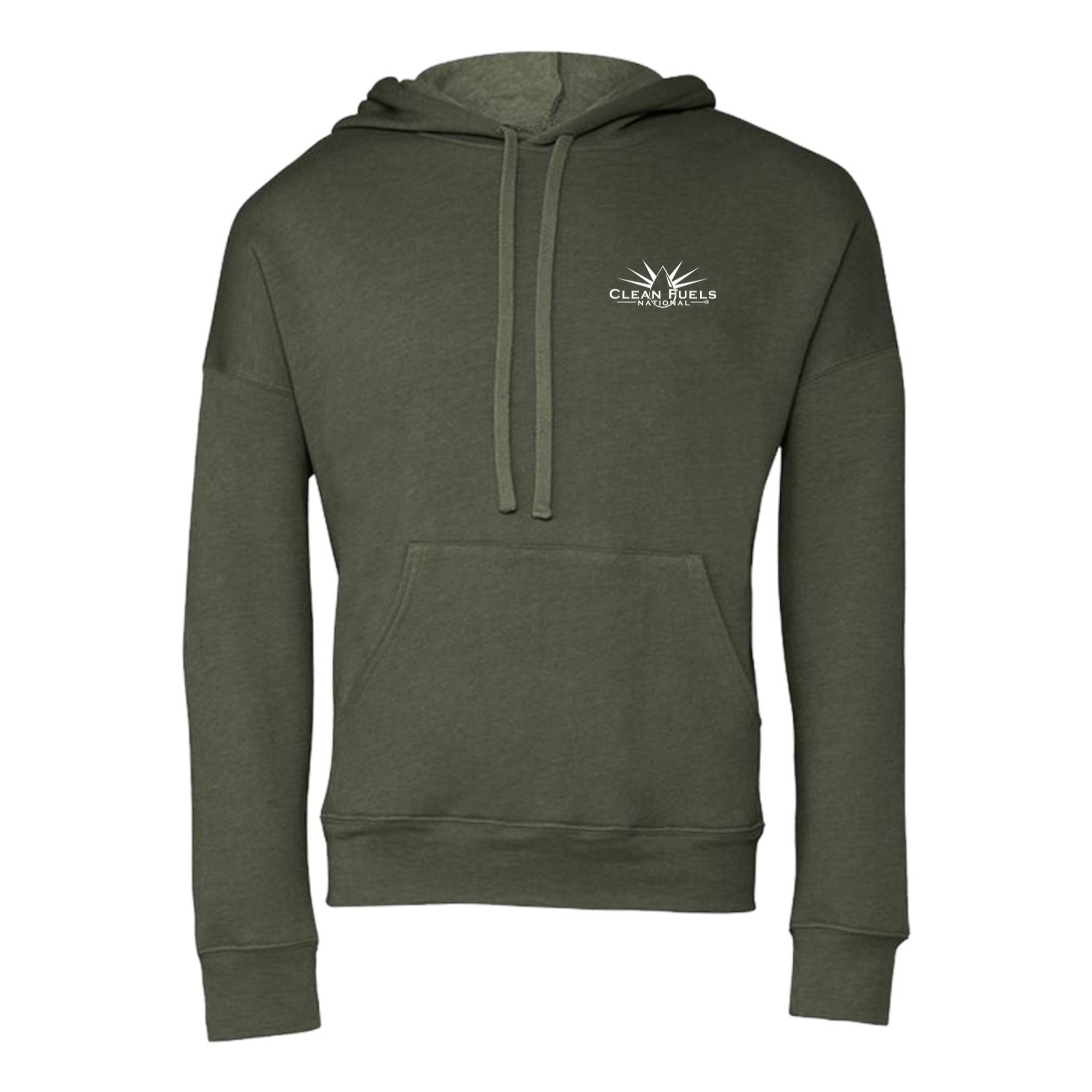 BELLA + CANVAS Unisex Sponge Fleece Drop Shoulder Hoodie Sweatshirt