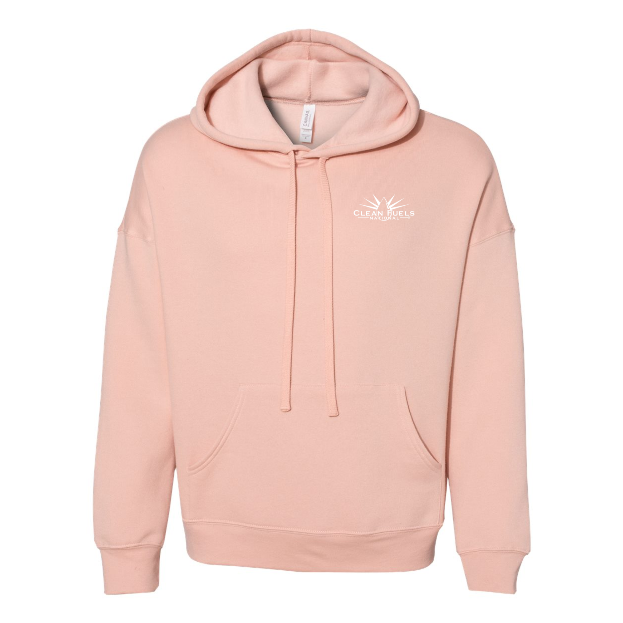 BELLA + CANVAS Unisex Sponge Fleece Drop Shoulder Hoodie Sweatshirt