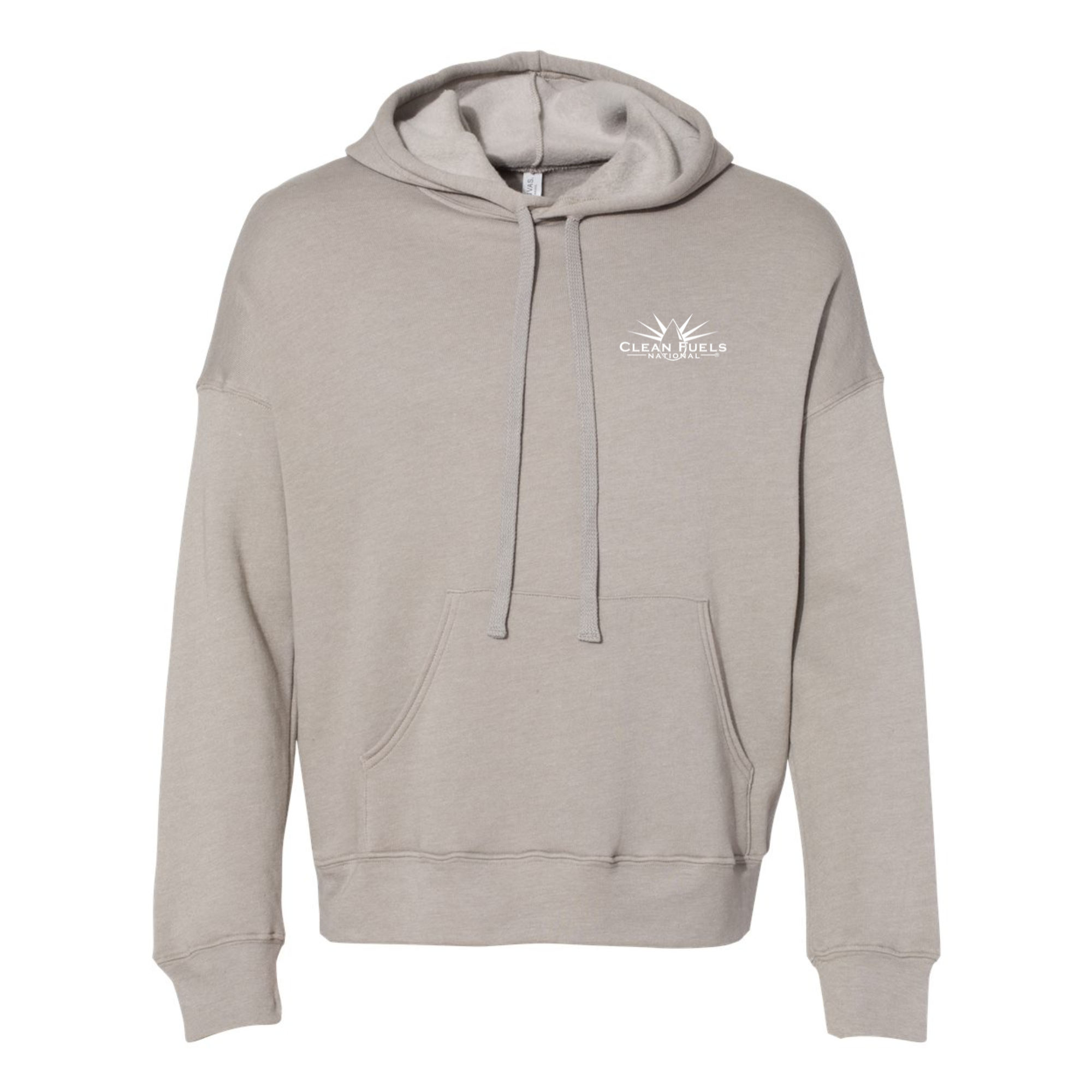 BELLA + CANVAS Unisex Sponge Fleece Drop Shoulder Hoodie Sweatshirt