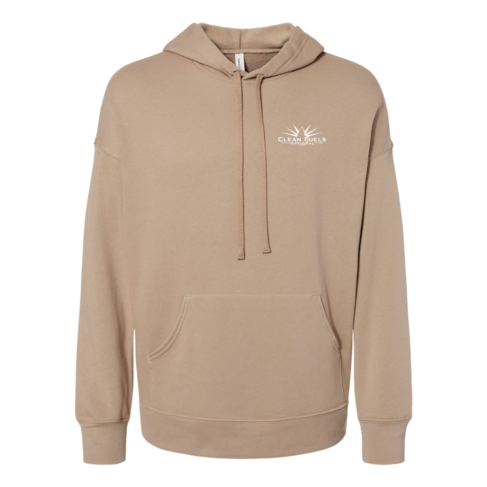 BELLA + CANVAS Unisex Sponge Fleece Drop Shoulder Hoodie Sweatshirt