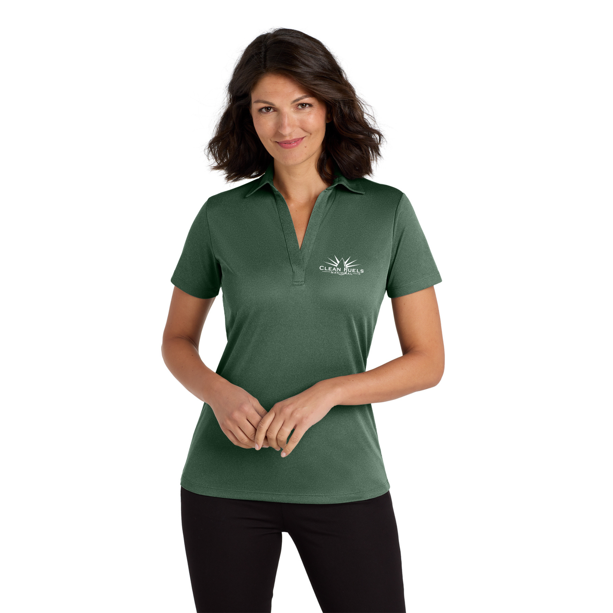 Port Authority® Women's Heathered Silk Touch™ Performance Polo